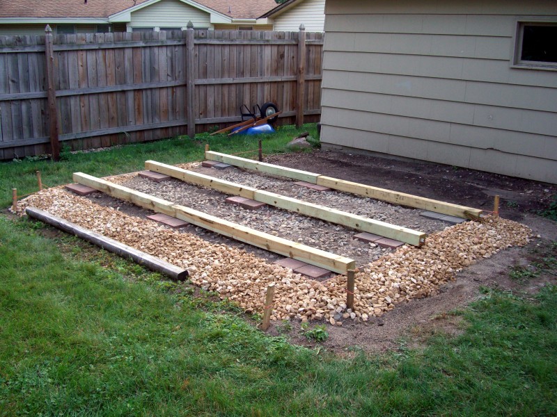 Shed Foundation Plans